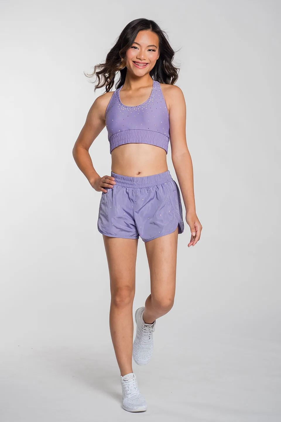 Nala Sports Bra in Lavender