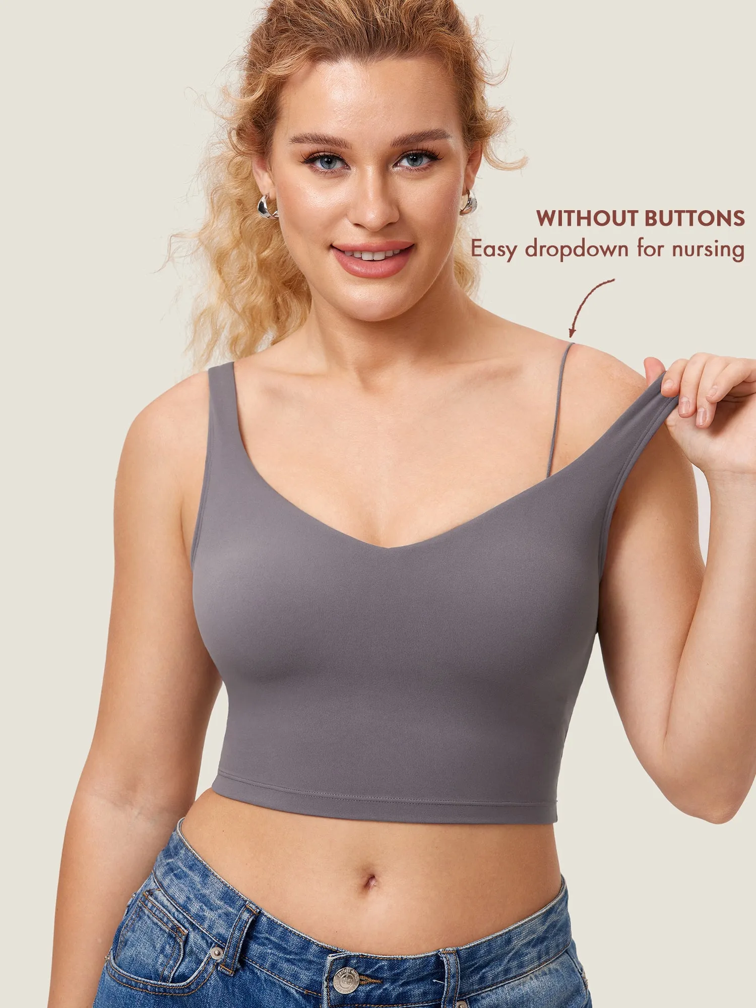 Natrelax® Nursing Crop Tank Top