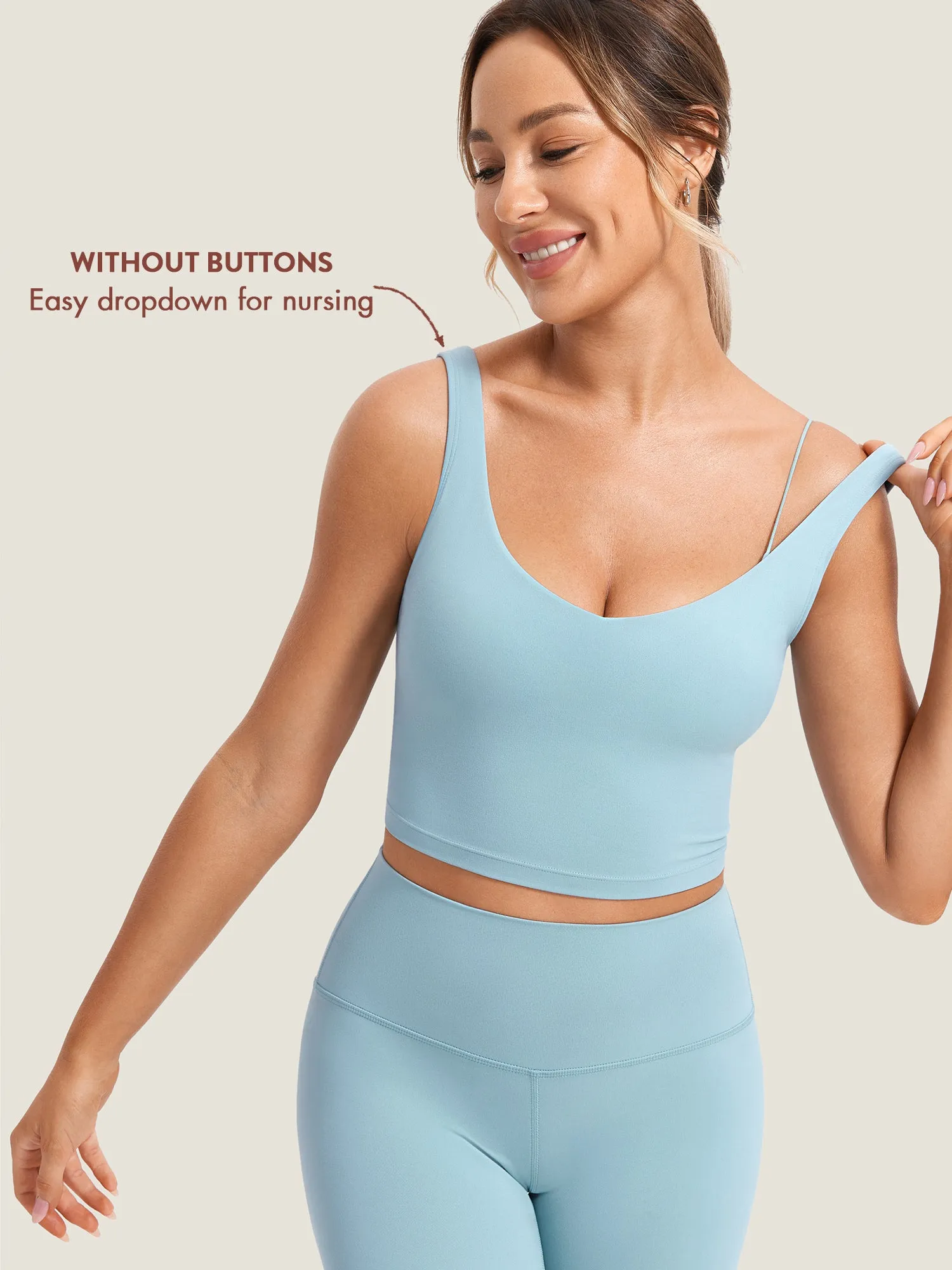 Natrelax® Nursing Crop Tank Top