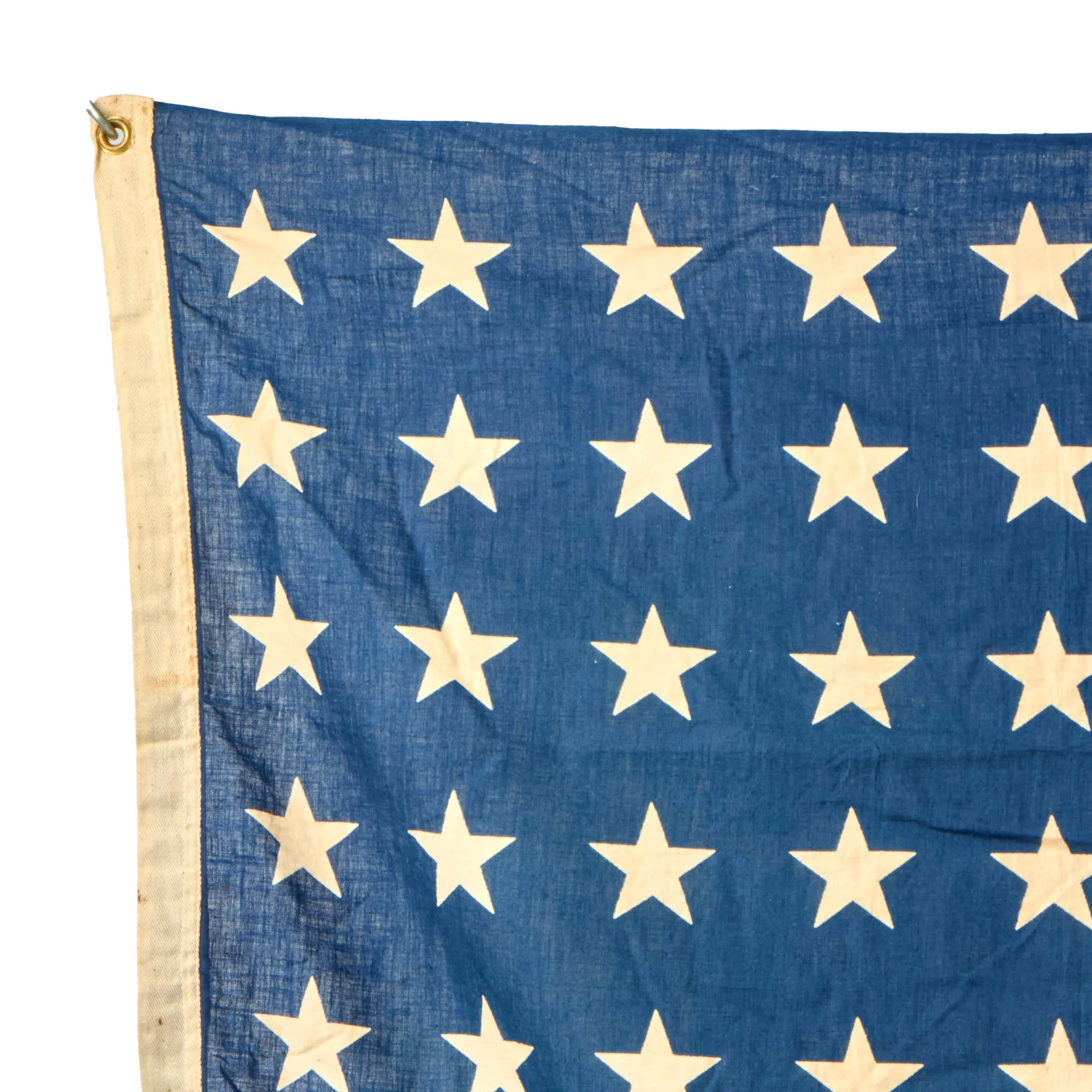 Original U.S. WWII 48 Star Flag with Brass Eyelets - 44 x 72”