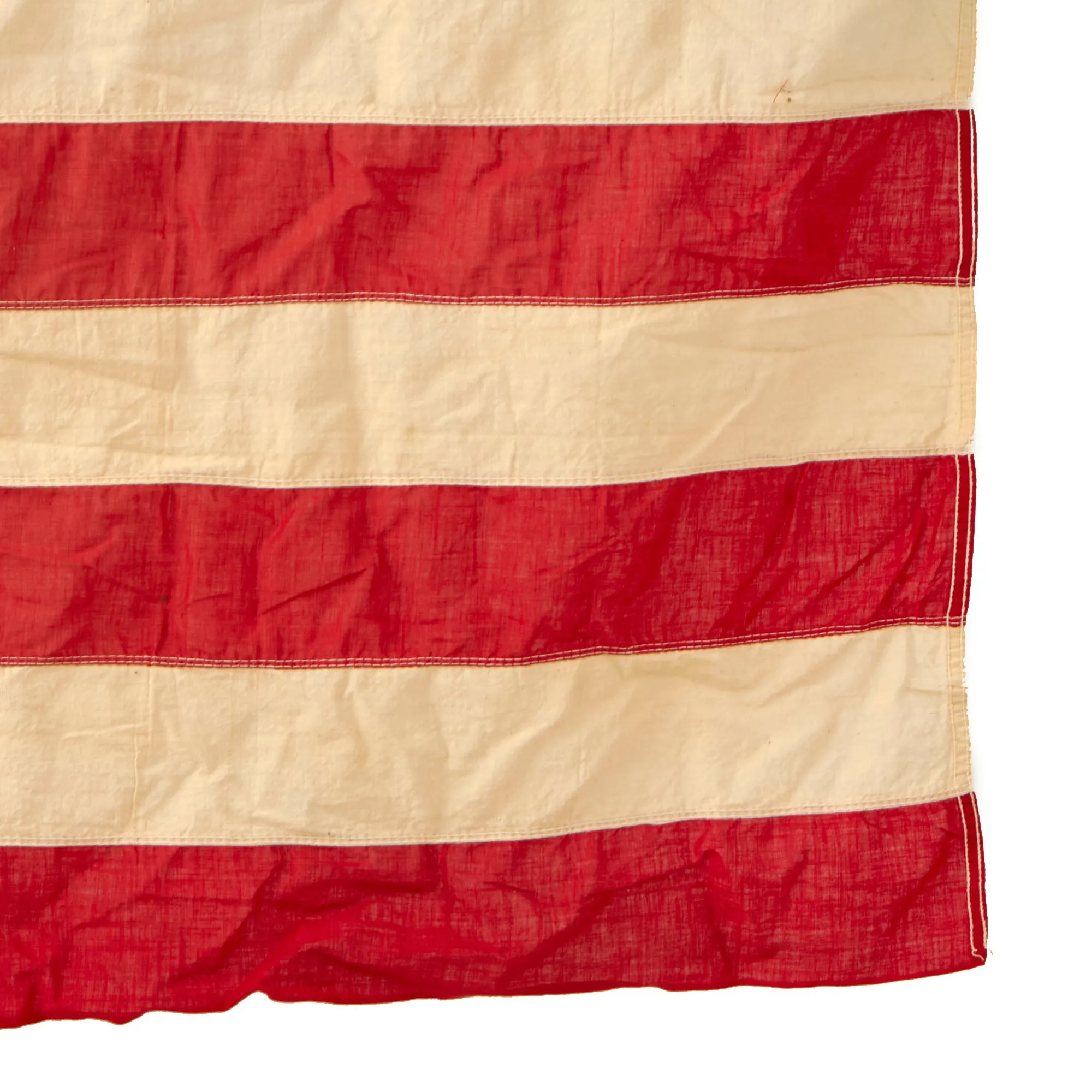 Original U.S. WWII 48 Star Flag with Brass Eyelets - 44 x 72”