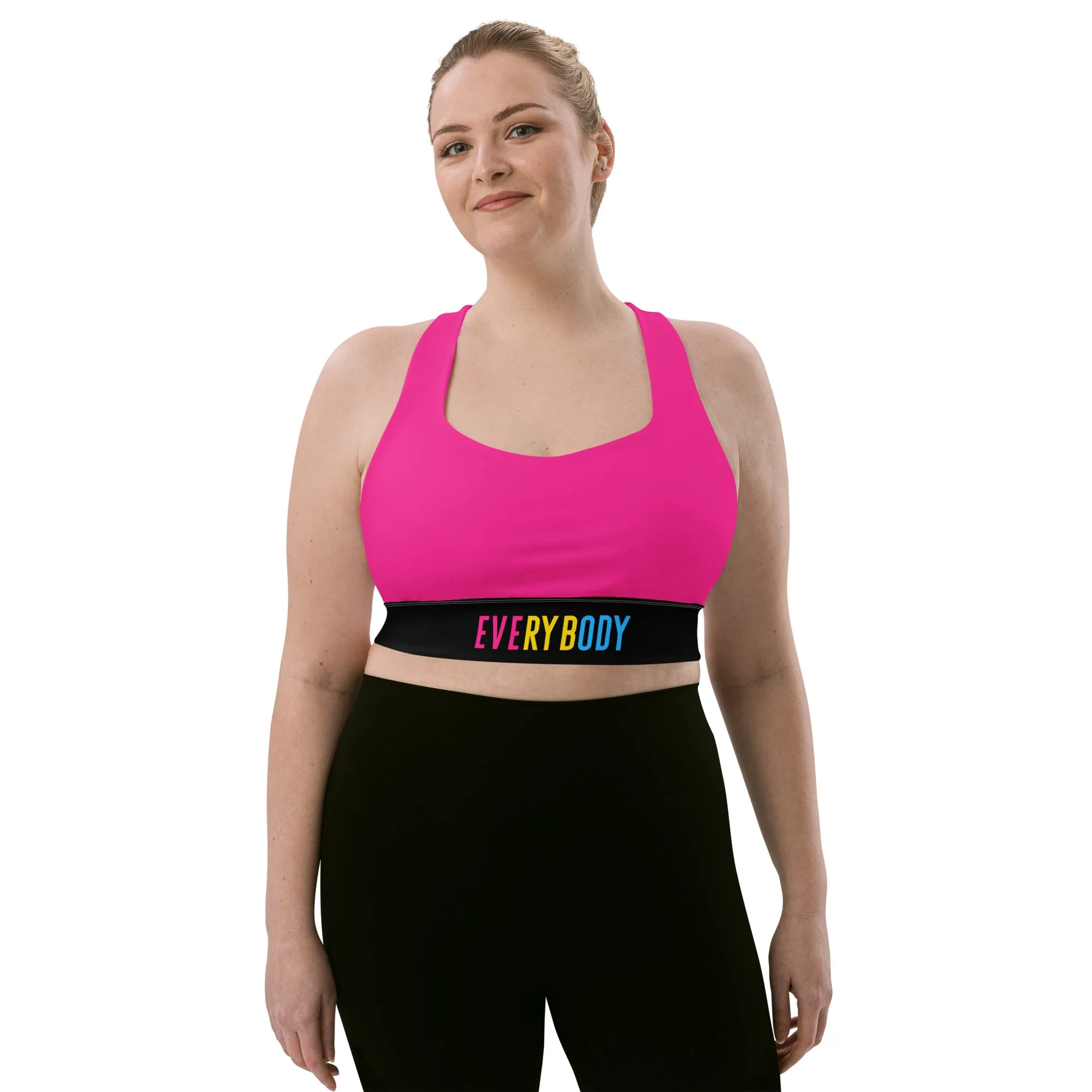 Pansexual Pink Pride Sports Bra