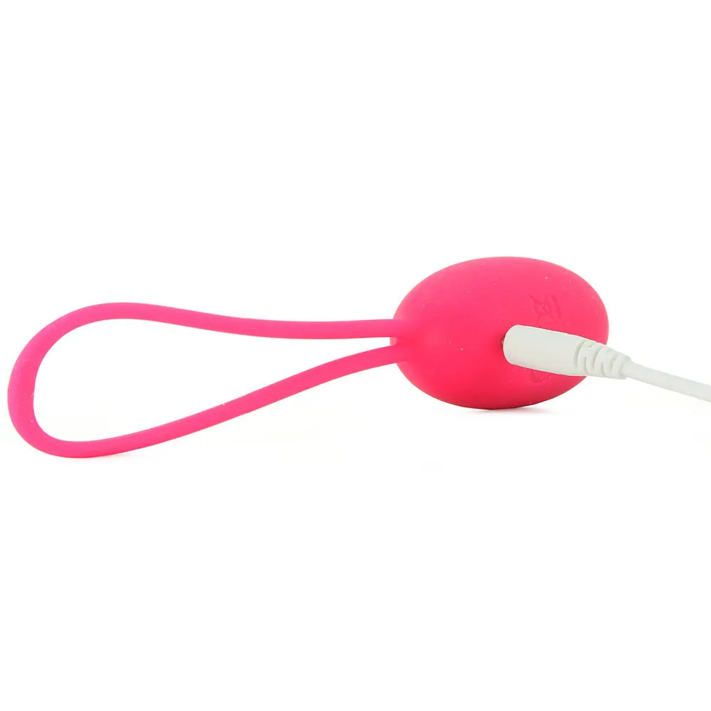 Peach Remote Vibrating Egg in Foxy Pink