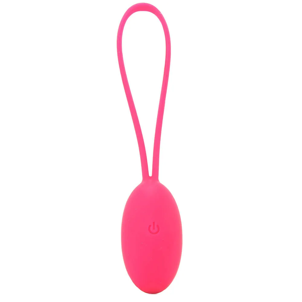 Peach Remote Vibrating Egg in Foxy Pink