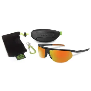 Poptical PopTrail Sunglasses Matte Black Gray Polarized Sm