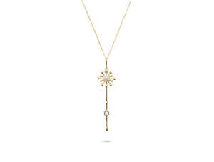 Roseate x Lightbox Lab-Grown Diamond ⅓ct. Light Wand Pendant | White