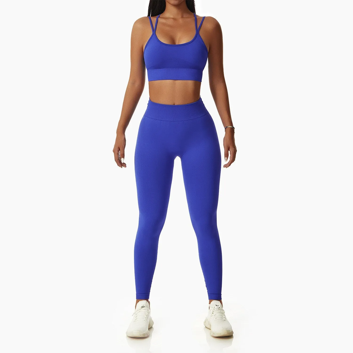 Seamless Women Sportswear Yoga Sets Workout Sports Bra Gym Clothing High Waist Legging Fitness Women Tracksuit Athletic Outfits