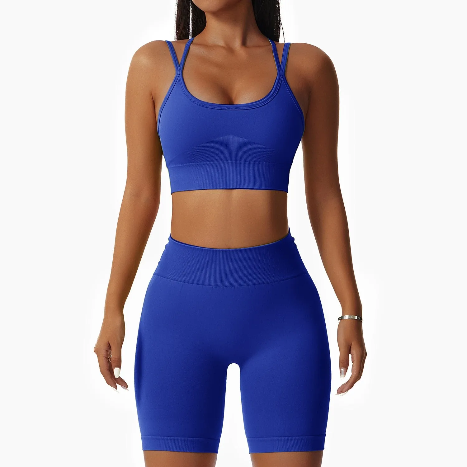 Seamless Women Sportswear Yoga Sets Workout Sports Bra Gym Clothing High Waist Legging Fitness Women Tracksuit Athletic Outfits