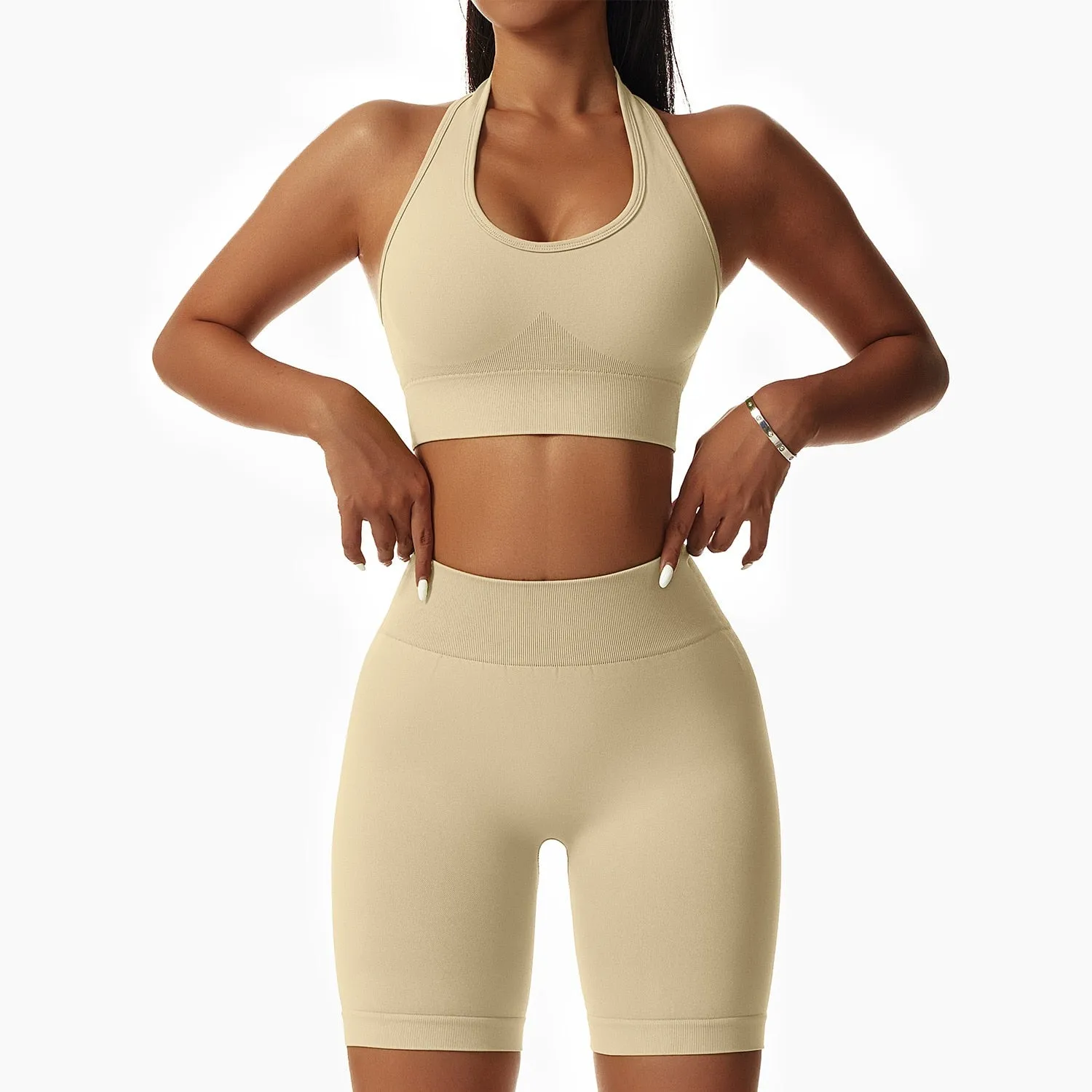 Seamless Women Sportswear Yoga Sets Workout Sports Bra Gym Clothing High Waist Legging Fitness Women Tracksuit Athletic Outfits