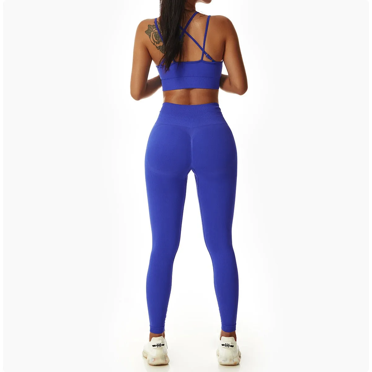 Seamless Women Sportswear Yoga Sets Workout Sports Bra Gym Clothing High Waist Legging Fitness Women Tracksuit Athletic Outfits