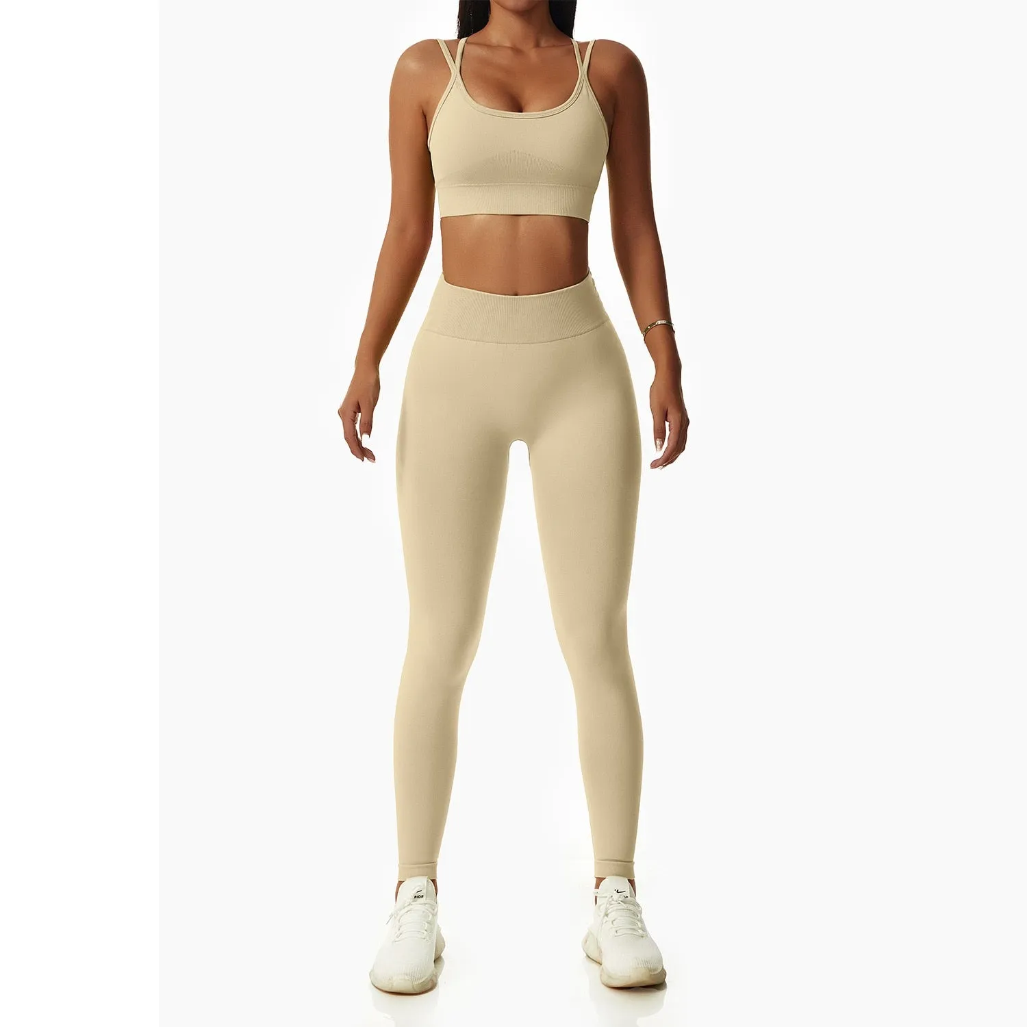 Seamless Women Sportswear Yoga Sets Workout Sports Bra Gym Clothing High Waist Legging Fitness Women Tracksuit Athletic Outfits