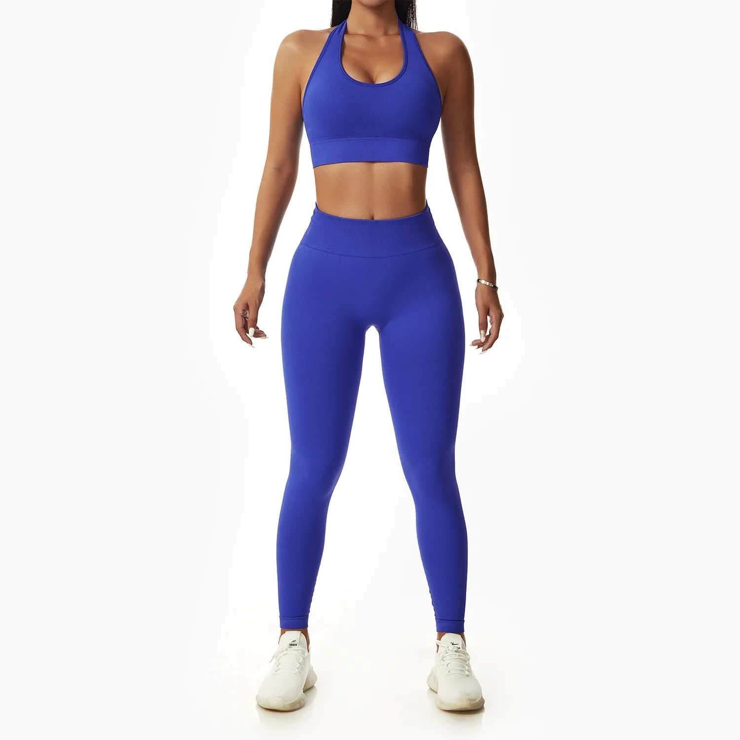 Seamless Women Sportswear Yoga Sets Workout Sports Bra Gym Clothing High Waist Legging Fitness Women Tracksuit Athletic Outfits