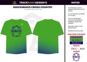 Shockwaves-- Youth Tech Tee