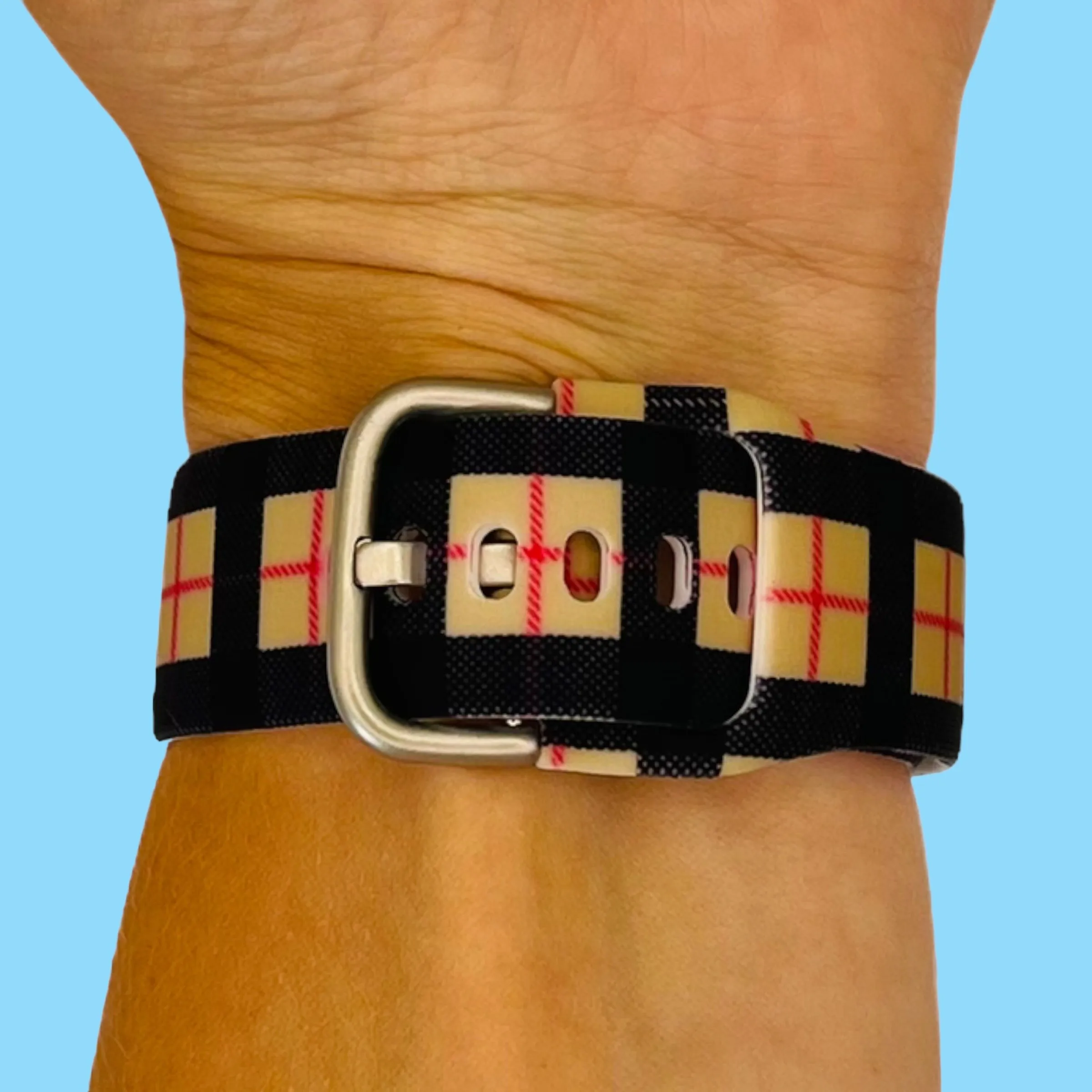 Silicone Pattern Watch Straps compatible with the Samsung Gear S2