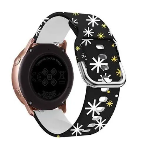 Silicone Pattern Watch Straps compatible with the Samsung Gear S2