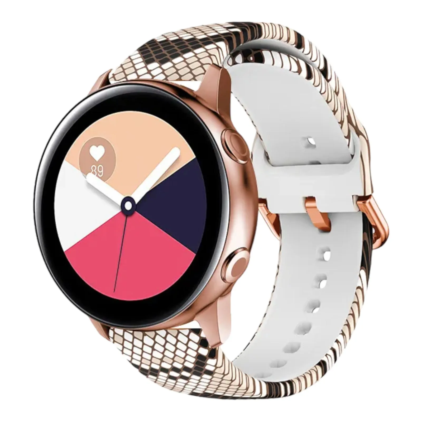 Silicone Pattern Watch Straps compatible with the Samsung Gear S2