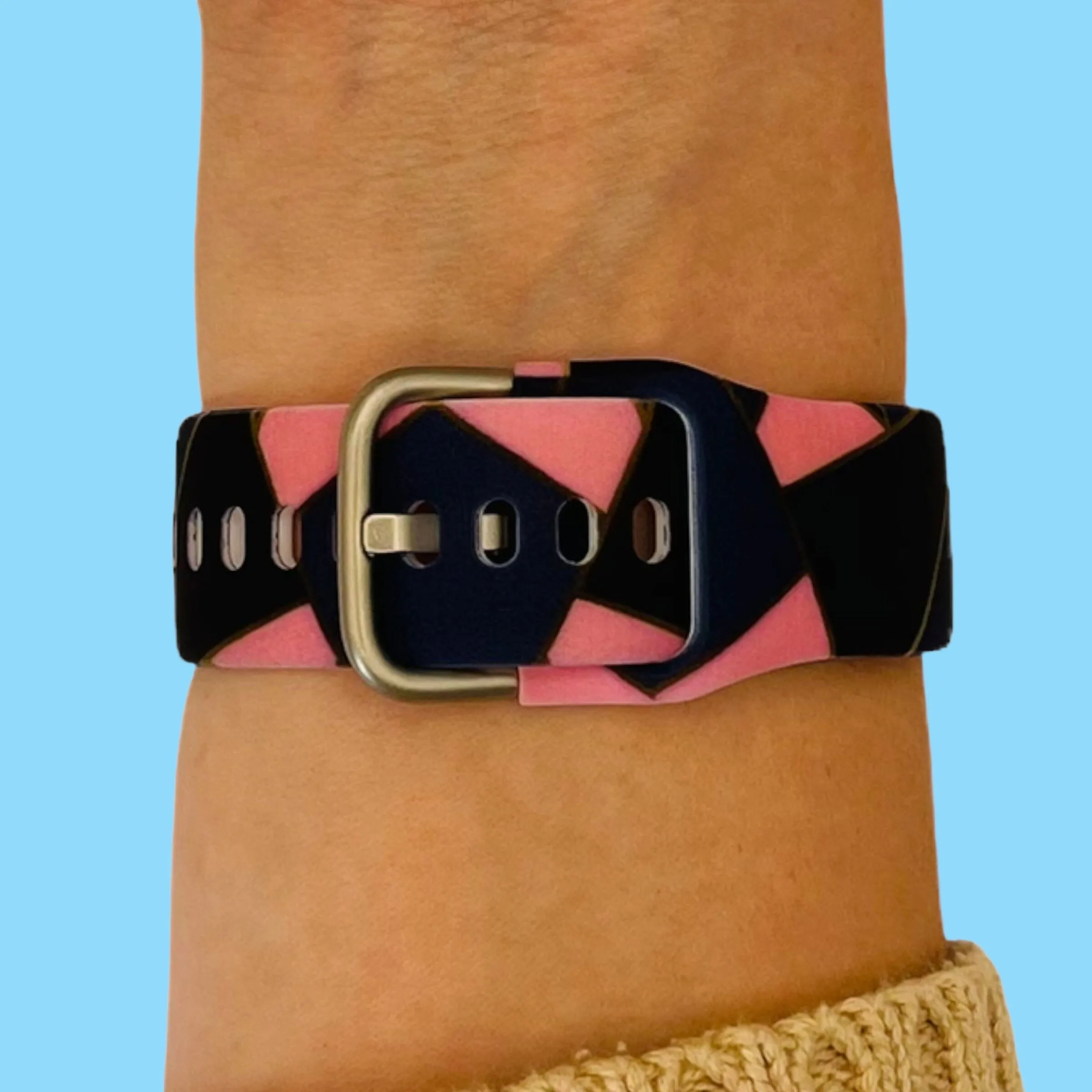 Silicone Pattern Watch Straps compatible with the Samsung Gear S2