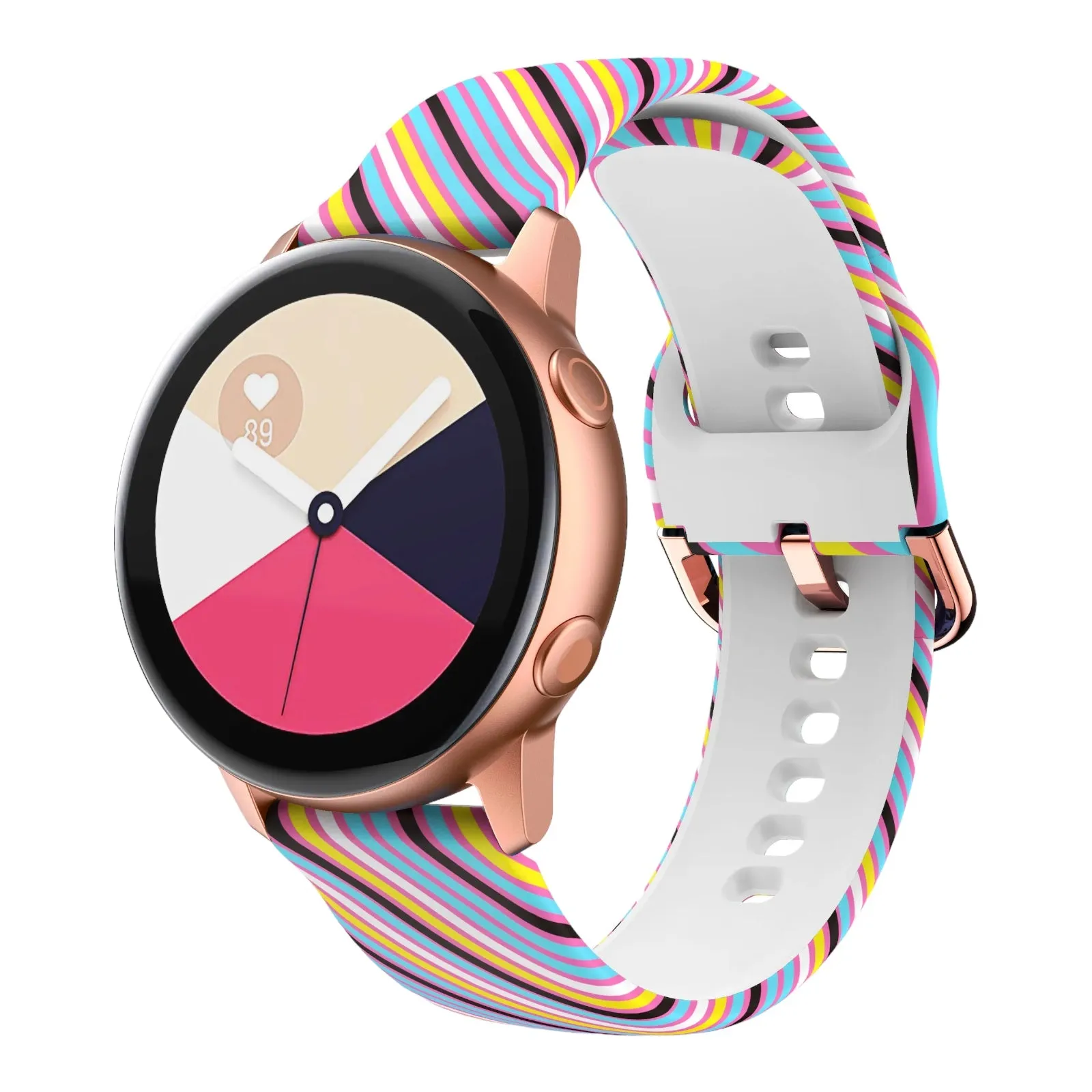 Silicone Pattern Watch Straps compatible with the Samsung Gear S2