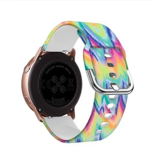 Silicone Pattern Watch Straps compatible with the Samsung Gear S2