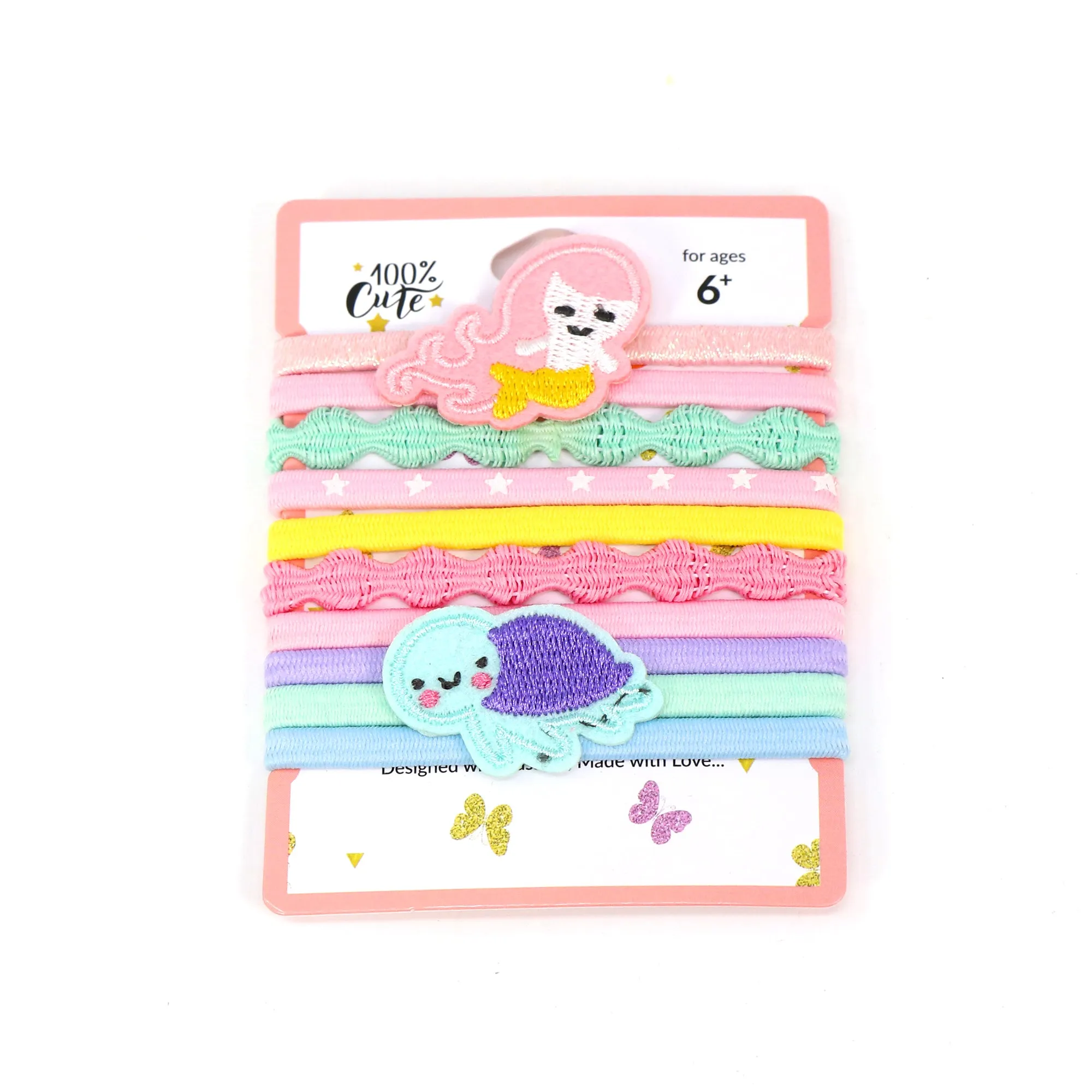 Smily Kiddos Sea Animals Hair Tie Set