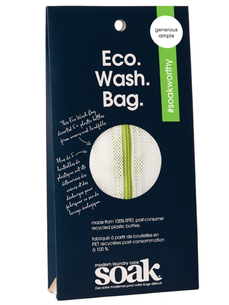 Soak Eco Wash Bag Fig Large