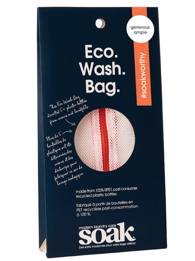 Soak Eco Wash Bag Yuzu Large