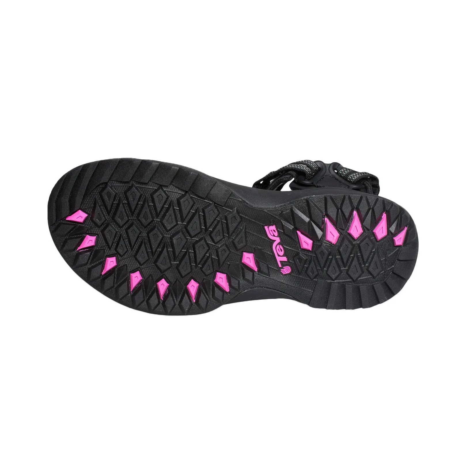 TEVA Terra Fi Lite Double Zipper Black Sandals - Women's