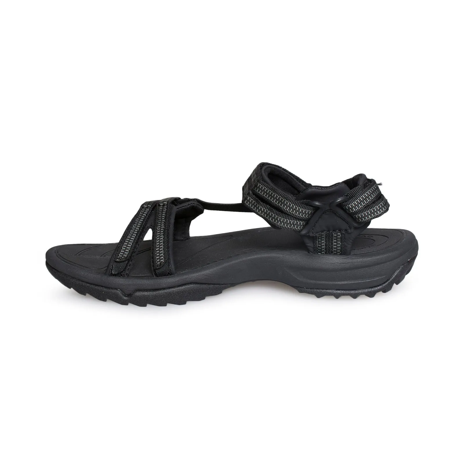 TEVA Terra Fi Lite Double Zipper Black Sandals - Women's