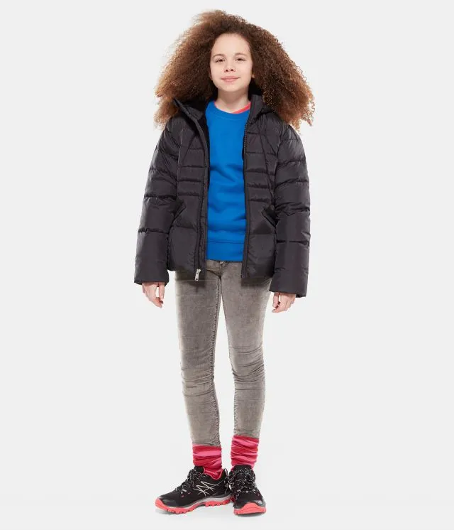 The North Face 3CV7 Girls&#39; Moondoggy 2.0 Down Hoodie