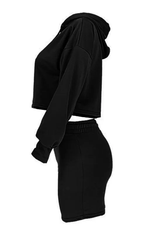 Toleet-Winter outfits Women'S Casual Sports Sweater Suit Skirt