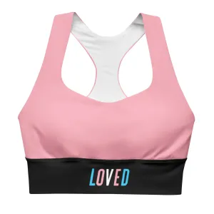 Trans Pride Pink Sports Bra