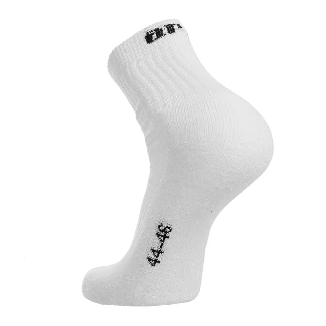 Two-Pack - Athletic Short-Staff Sock (White)