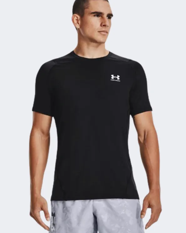 Under Armour Fitted Ss Men Training T-Shirt Black