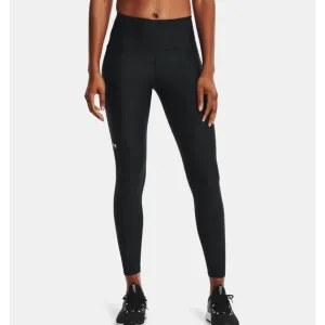 Under Armour Heatgear&#174; No-Slip Waistband Full-Length Women Training Tight Black/White