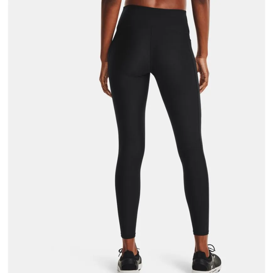 Under Armour Heatgear&#174; No-Slip Waistband Full-Length Women Training Tight Black/White