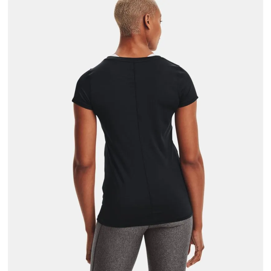 Under Armour Heatgear&#174; Women Training T-Shirt Black/Silver