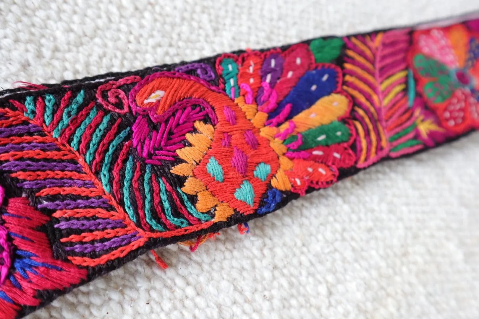 Vintage Mayan Belt - "Faja"