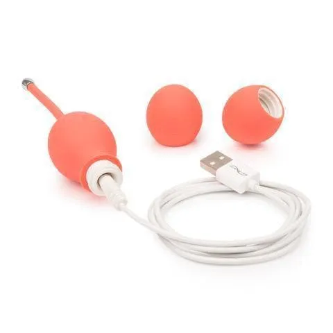 We-Vibe Bloom Silicone Kegel Exercise Vibrator Coral with 3 Progressive Weights