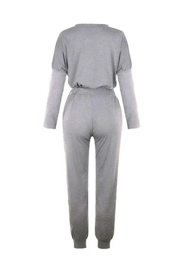 Women's Casual Outfits Sweatsuit Jogger Pants Tracksuit Set