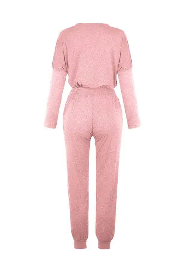 Women's Casual Outfits Sweatsuit Jogger Pants Tracksuit Set