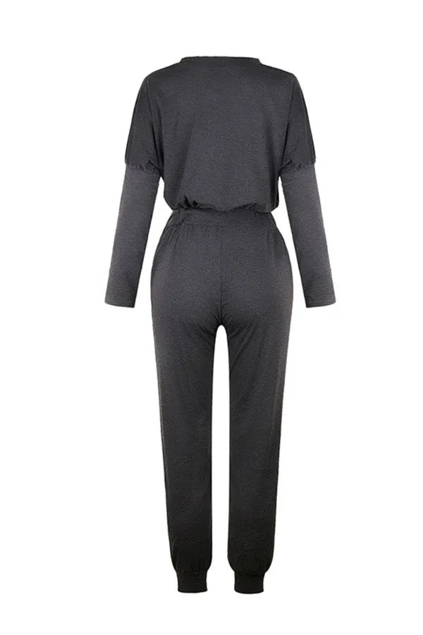 Women's Casual Outfits Sweatsuit Jogger Pants Tracksuit Set