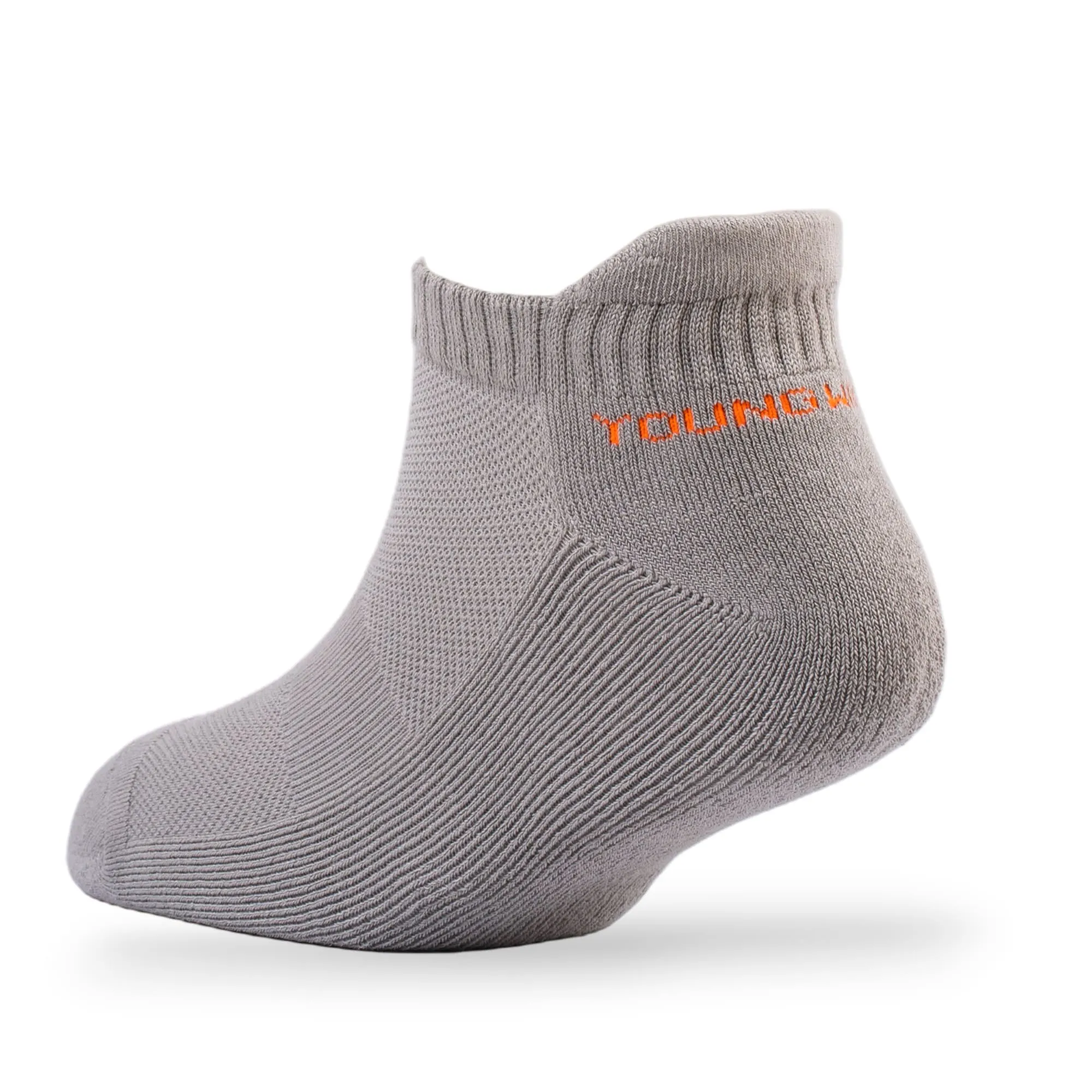 Pack of 3 Stylish Young Wings Bamboo Ankle Length Sports Socks, Solid Design, Style no. 2613-M3